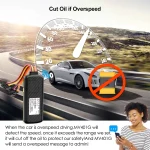 MiCODUS Car GPS Tracker 4G LTE FDD MV401G 9-72V Waterproof Cut Off Fuel Collision Alert 4G GPS Tracker Car Shock Alarm FREE APP