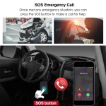 AUTOPMALL NEW 4G MV501G Car GPS Tracker 900mAh Voice Monitor SOS Remotely Cut Off Fuel Multi-alarms Lifetime Free Micodus APP