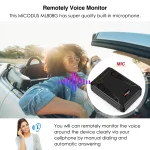 Car 4G GPS Tracker MiCODUS Magnet Asset GPS Tracking Device ML808G 10000Mah Vehicle Alarm No Monthly Fee Voice Monitor Geofence