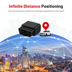 4G MiCODUS OBD GPS Car Tracker MV33G Voice Monitor ACC Detection Mini Vehicle OBD GPS Tracker Free APP