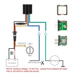 Micodus MV730 Relay Global Tracking System with Vibration Cut-off Fuel Alarm Car Navigation Tracking Device MV720