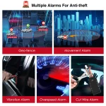 AUTOPMALL NEW 4G MV501G Car GPS Tracker 900mAh Voice Monitor SOS Remotely Cut Off Fuel Multi-alarms Lifetime Free Micodus APP