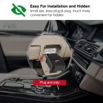 No Monthly Fee Micodus MV55G OBD OBD2 Plug Play Gps Device Locator Live Gps Car Tracking App 4G Vehicle Gps Tracker