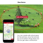 App Control Micodus ML935 Voice Geofence Livestock Horse Gps Tracking Device Dog Cattle Sim Gps Tracker For Animal