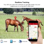 App Control Micodus ML935 Voice Geofence Livestock Horse Gps Tracking Device Dog Cattle Sim Gps Tracker For Animal